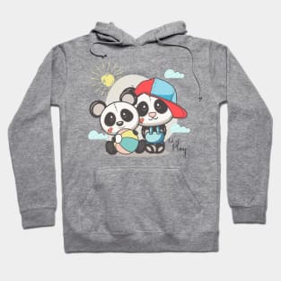 Panda best friends day Hoodie